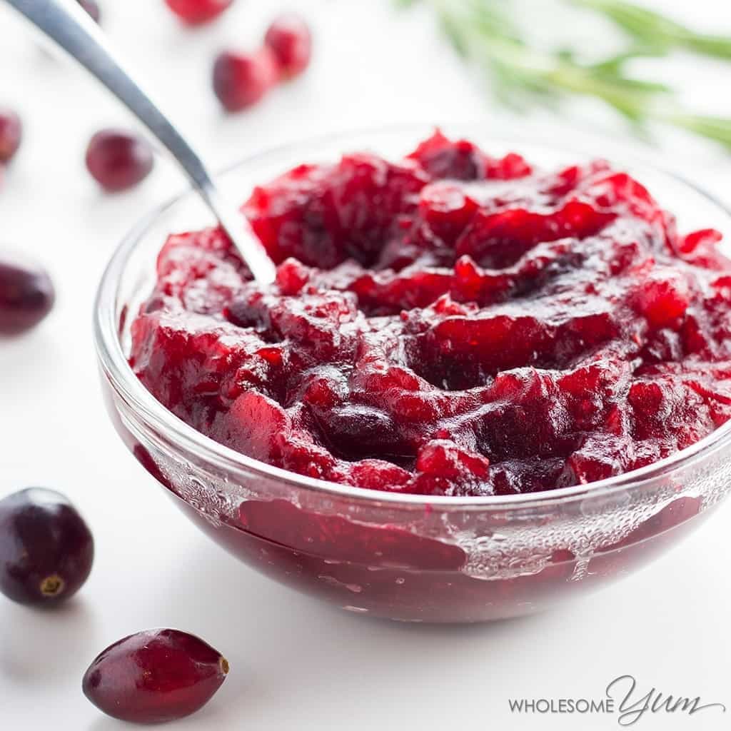 Sugar-Free Cranberry Sauce