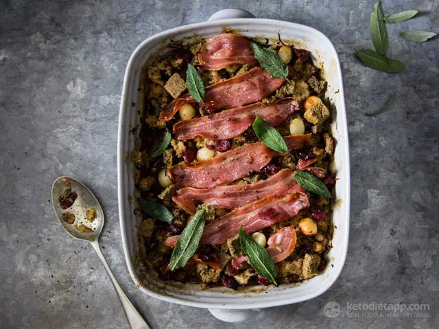 Pork, Sage, and Bacon Stuffing