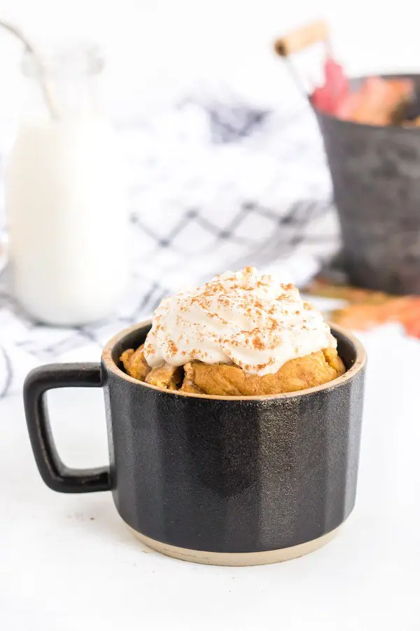 Keto Pumpkin Mug Cake