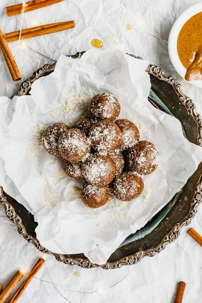 Gingerbread Energy Balls