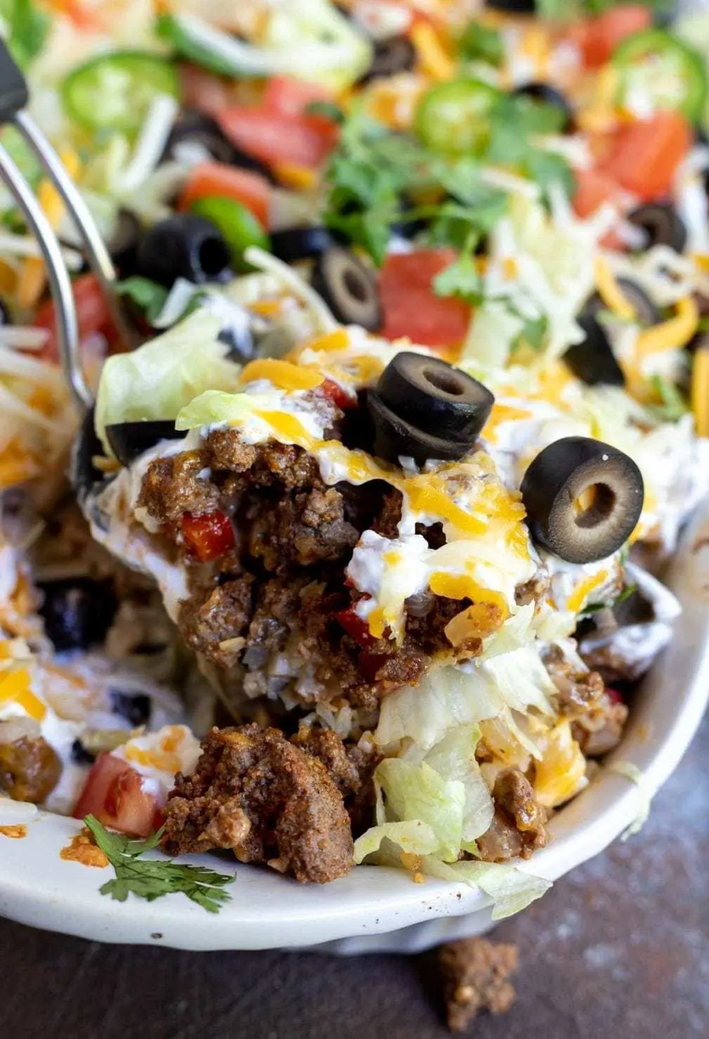 Low Carb Taco Casserole