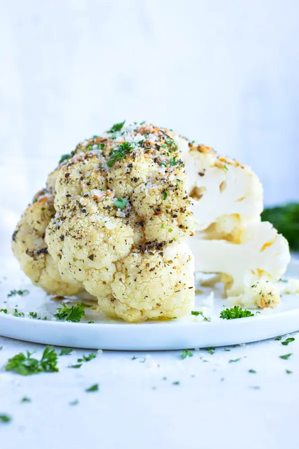 Whole Roasted Cauliflower