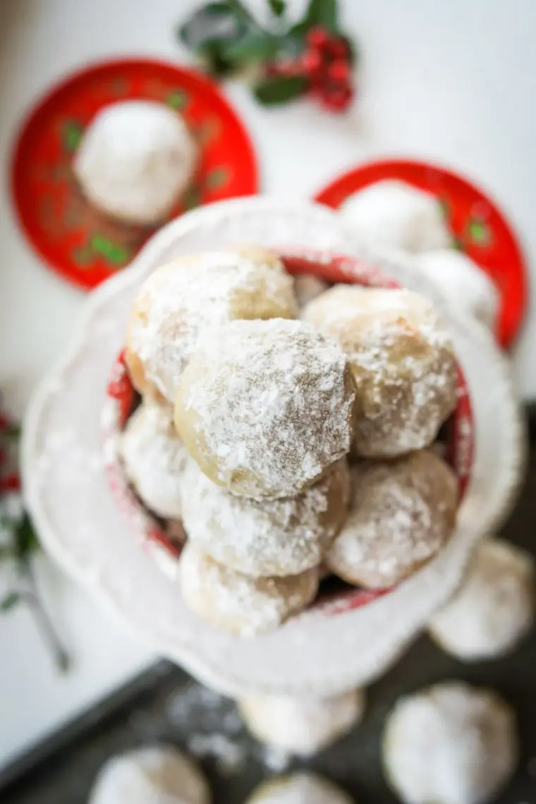 Keto Snowball Cookies