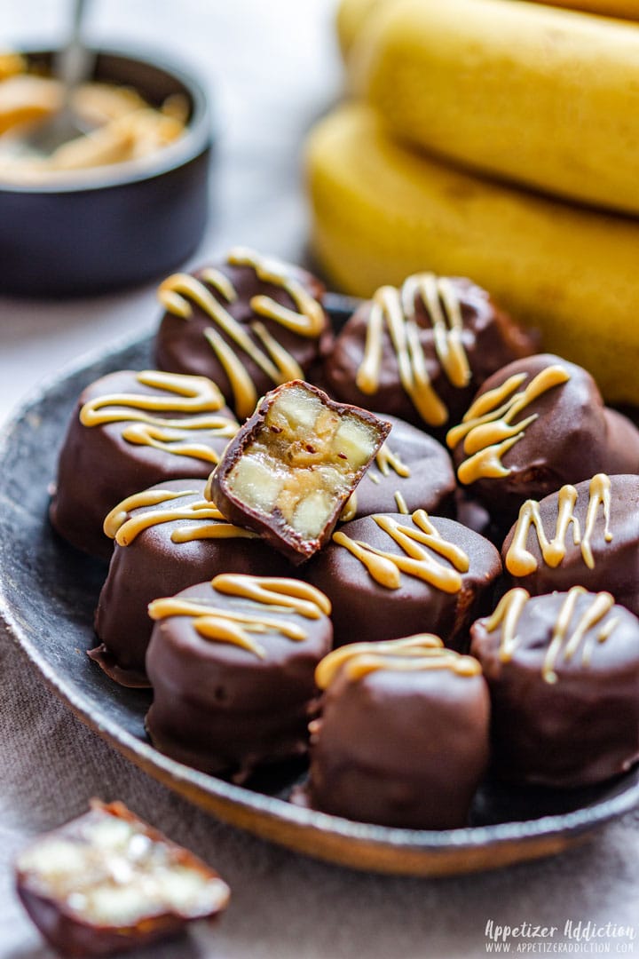 Frozen Chocolate Banana Bites