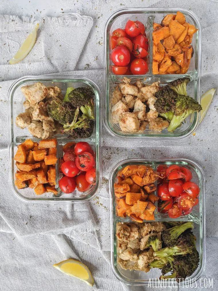 Lemon Chicken With Veggies Meal Prep