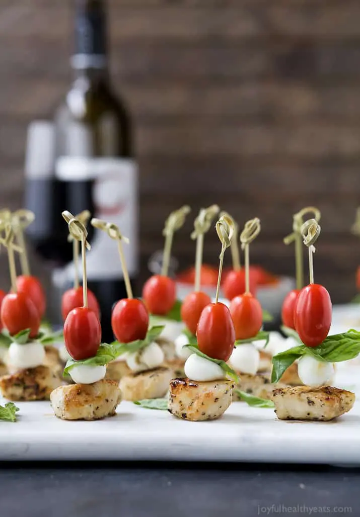 Caprese Chicken Skewers