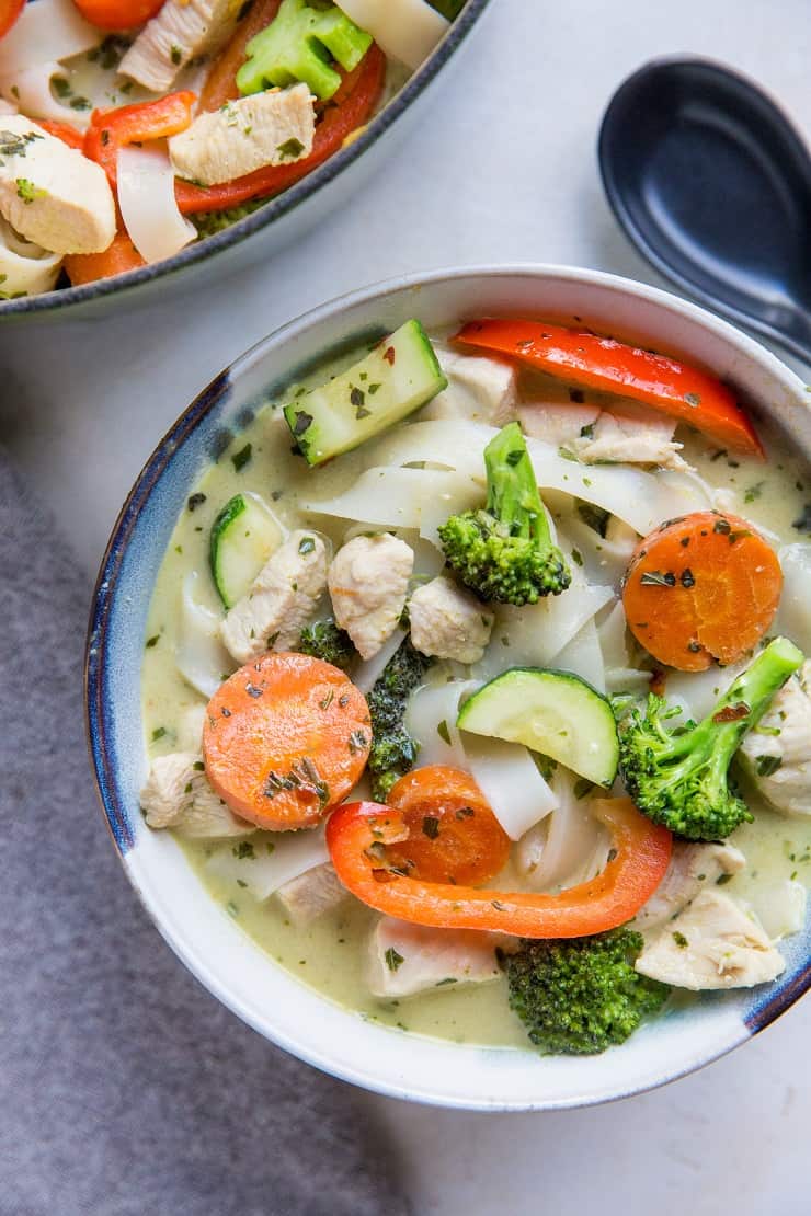 Green Curry Thai Noodle Soup