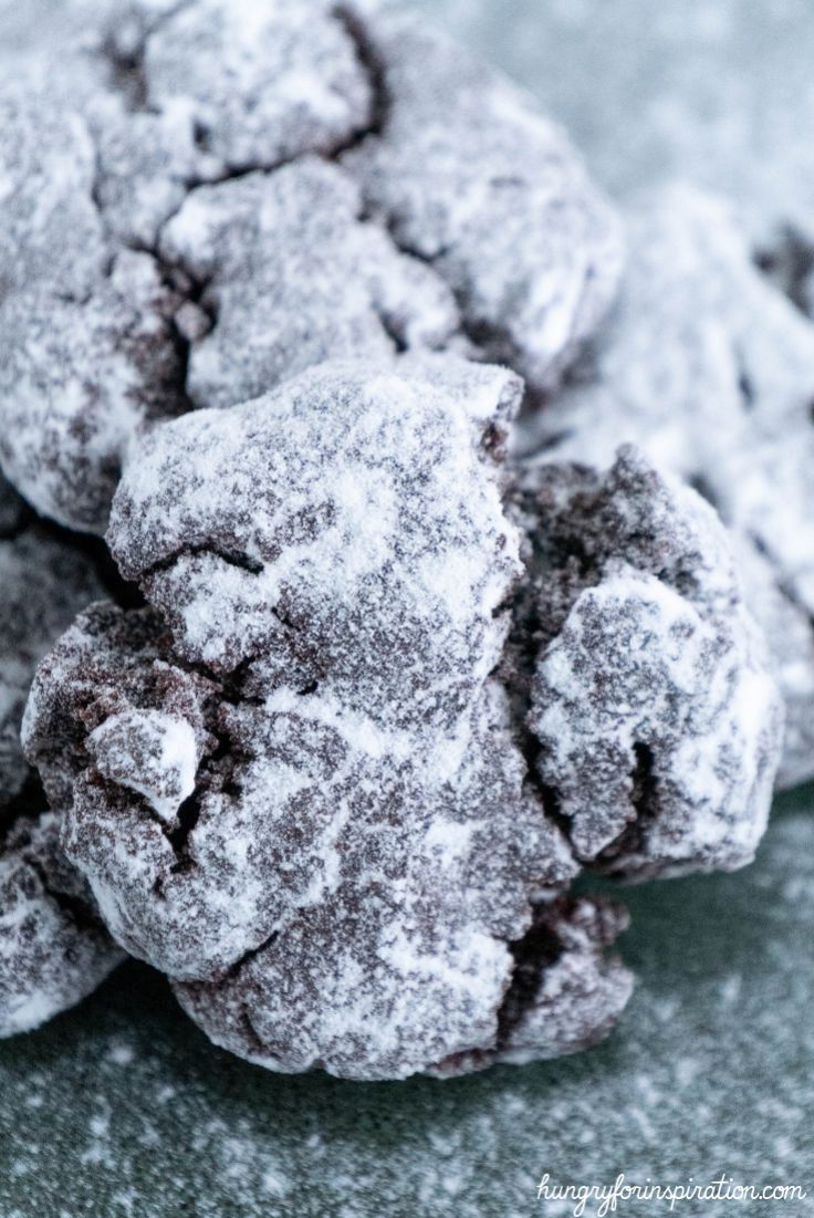 Chocolate Crinkle Cookies