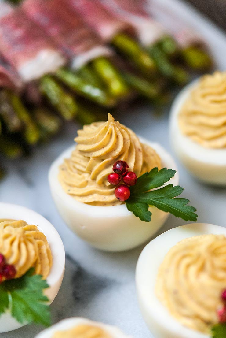 Christmas Deviled Eggs