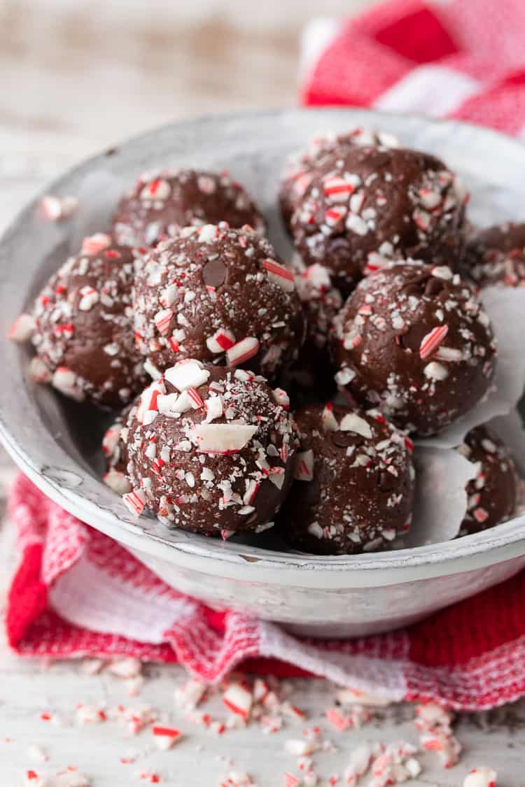 Peppermint Protein Balls