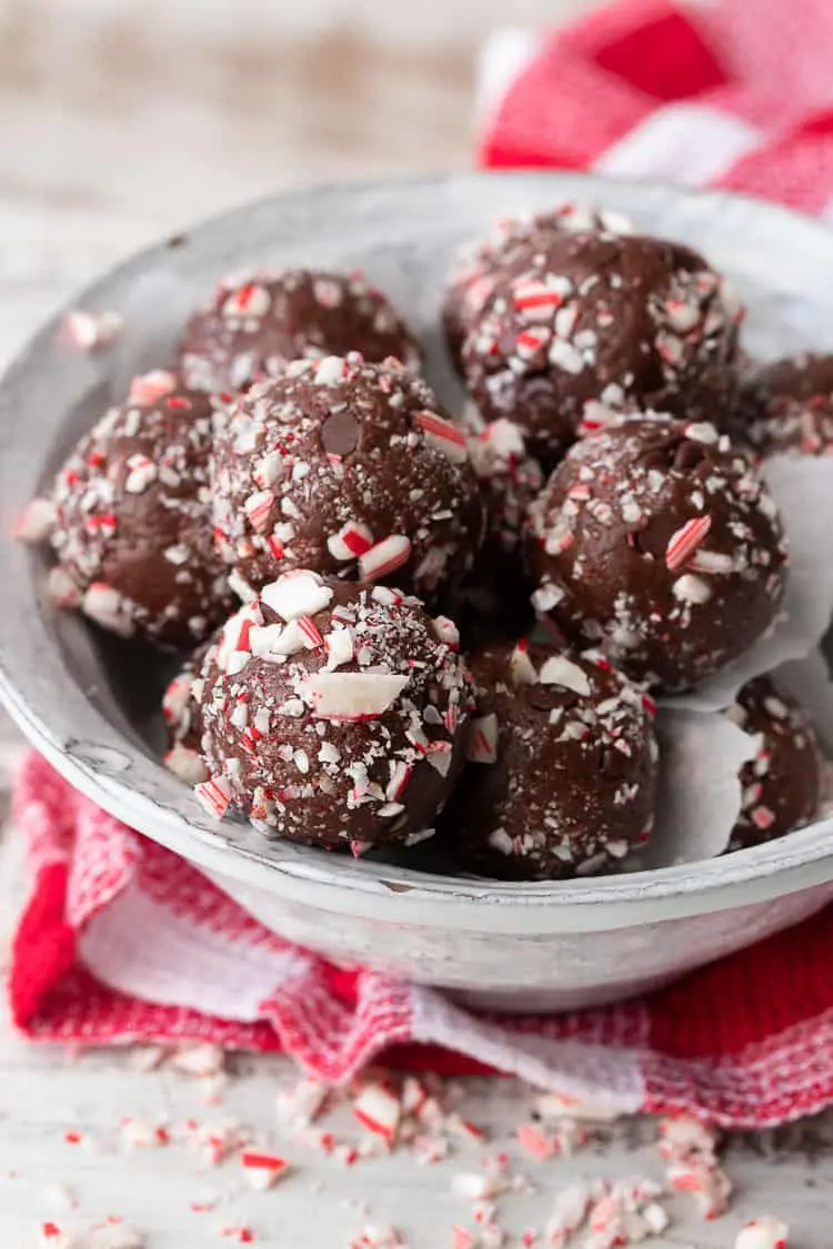 Peppermint Protein Balls