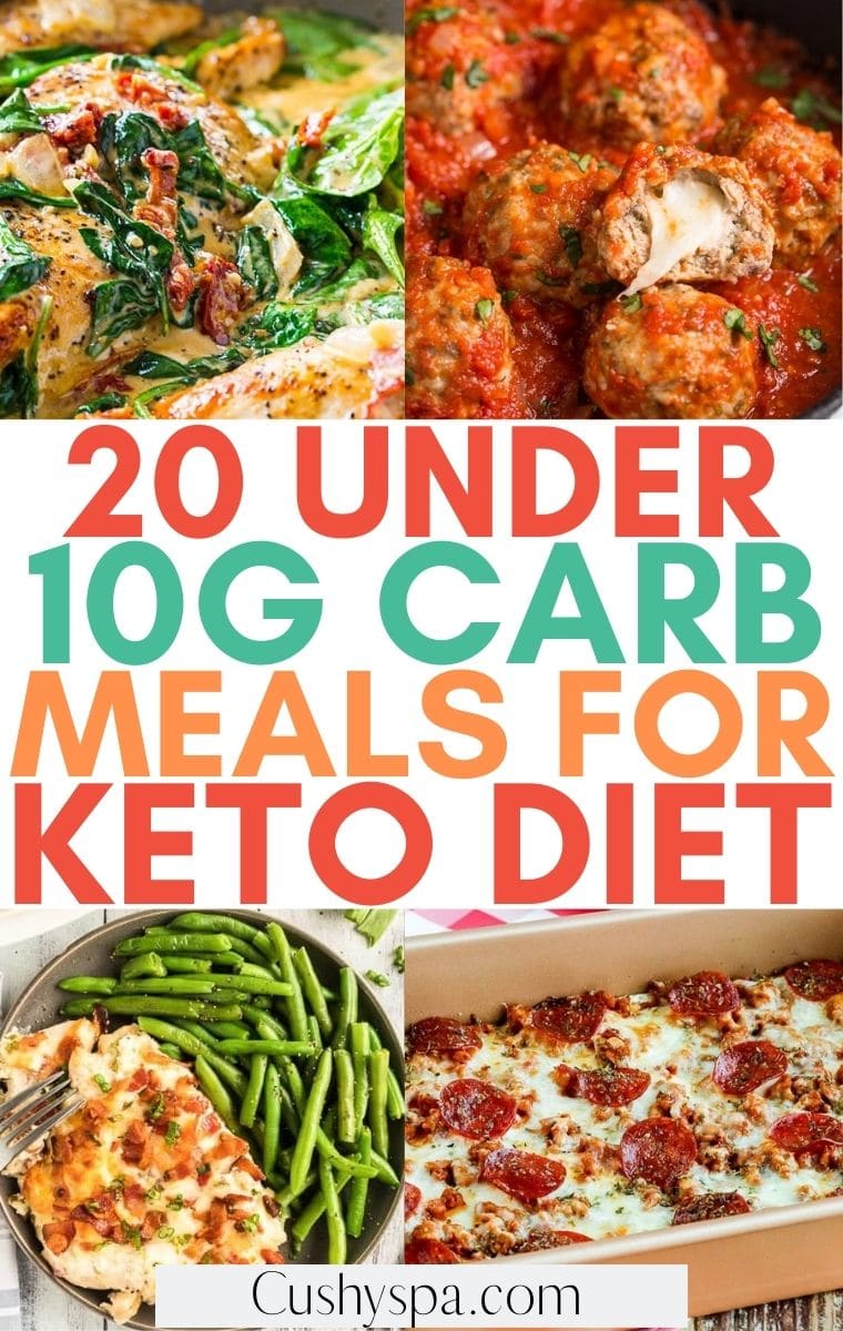 10g carb keto meals