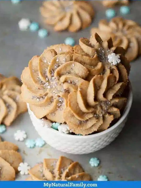 Almond Flour Spritz Cookie