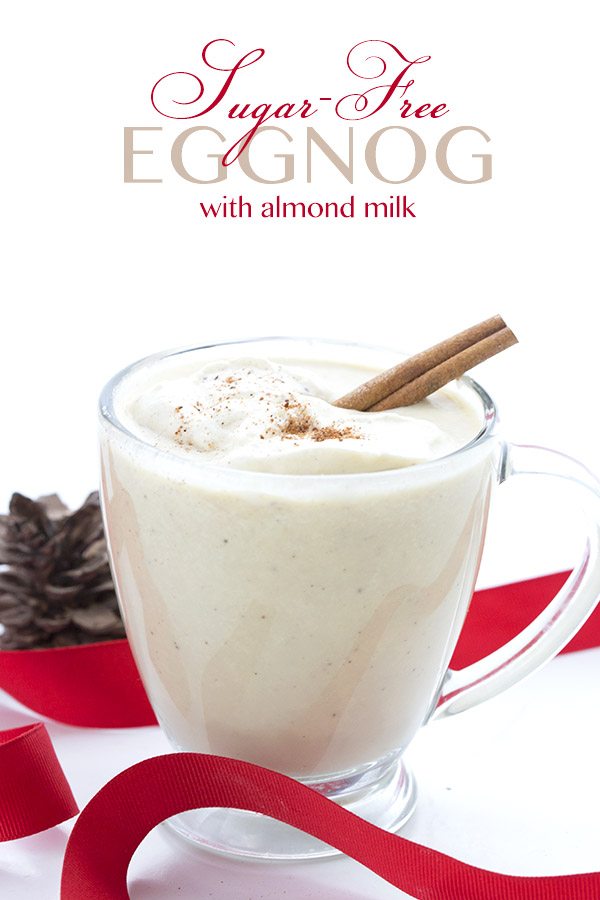 Keto Almond Milk Eggnog