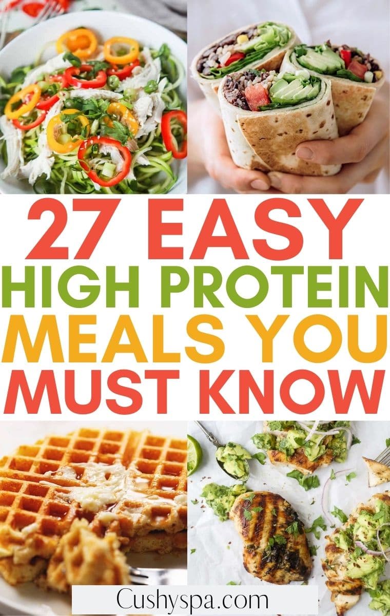 high protein meal ideas