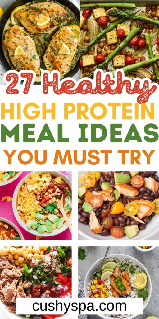 high protein meal ideas