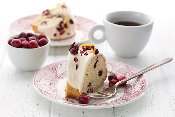 Low Carb Cranberry Pound Cake