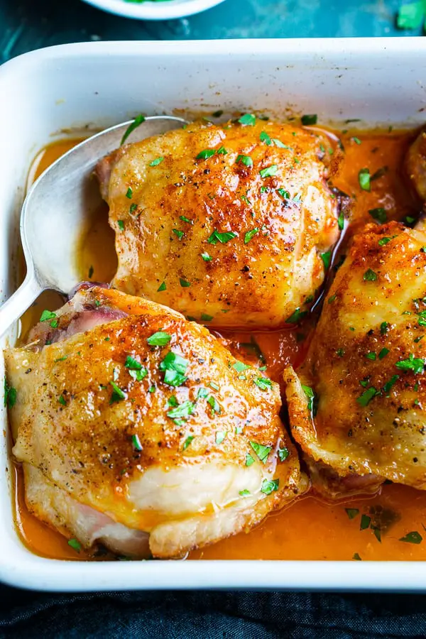 Baked Chicken Thighs