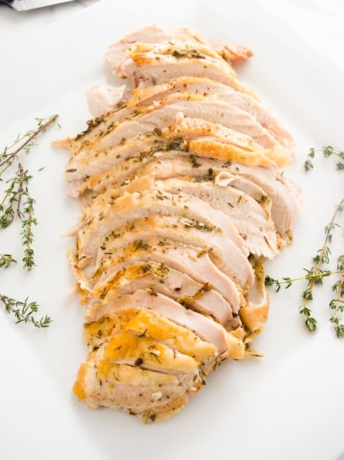 Garlic Roasted Turkey Breast