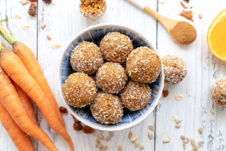 Carrot Cake Bliss Balls