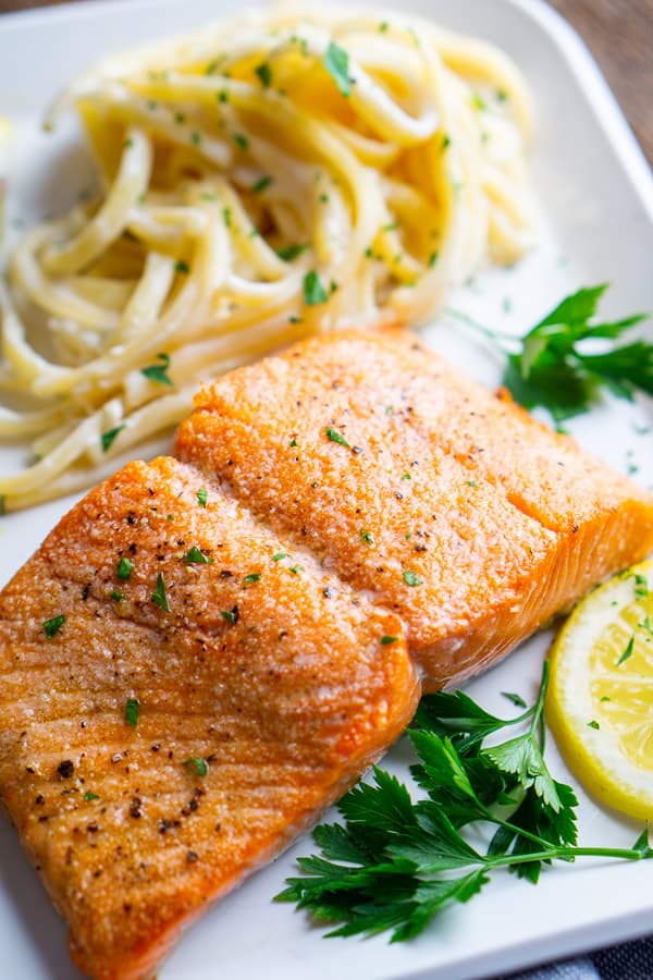 Broiled Salmon