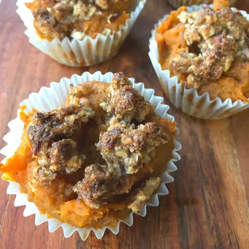 Sweet Potato Casserole Cups