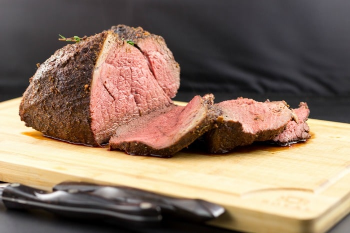 Baked Sirloin Roast With Herb Rub