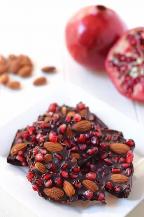 Chocolate Pomegranate Bark