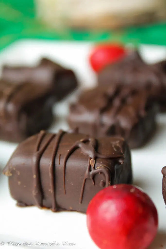 Vegan Chocolate Mint Truffles