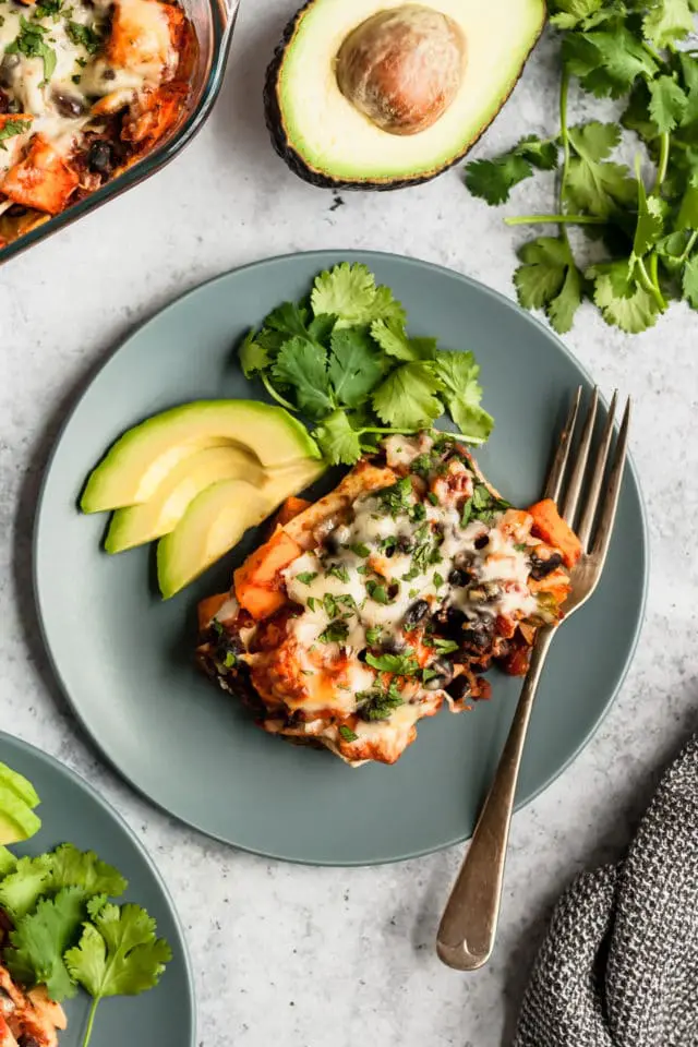 Vegetarian Enchilada Casserole