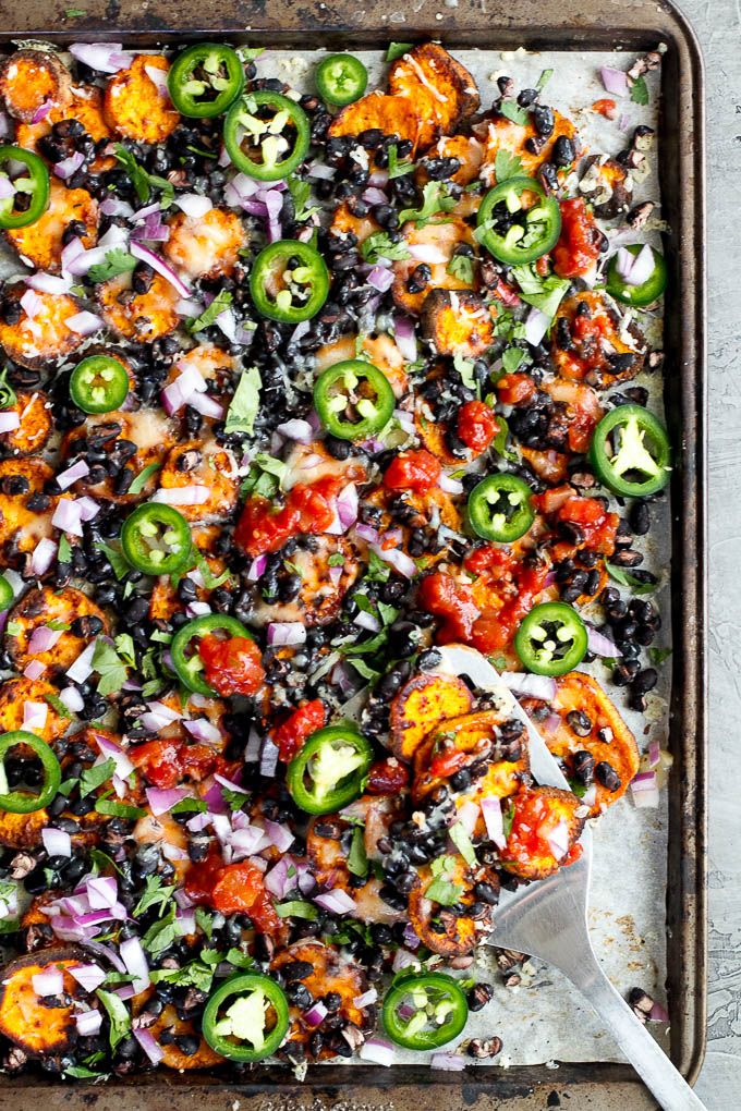 Loaded Sweet Potato Nachos