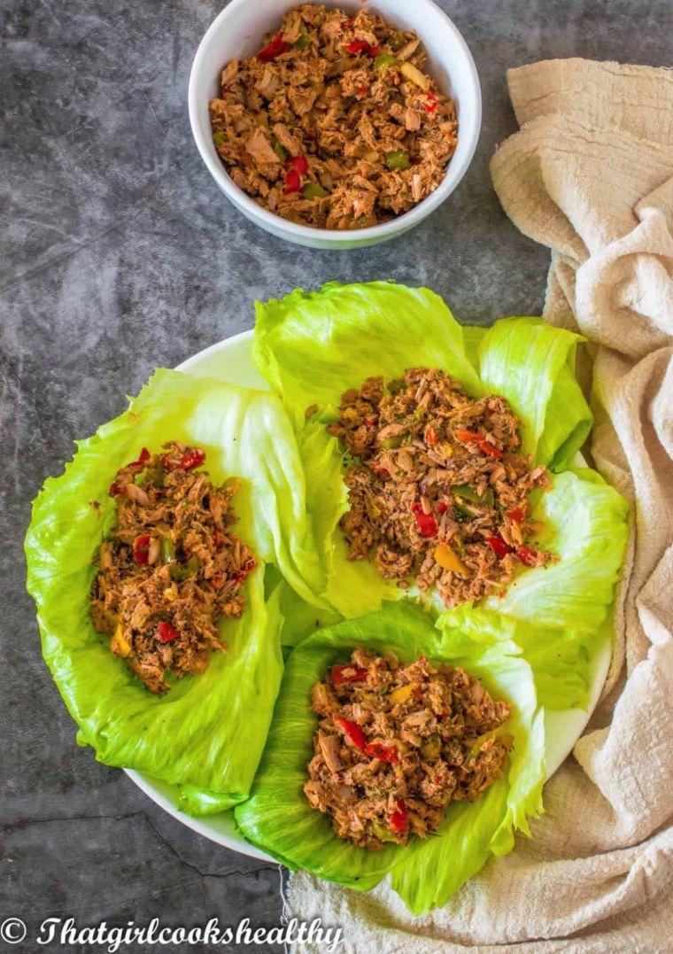 Seared Tuna Lettuce Wraps