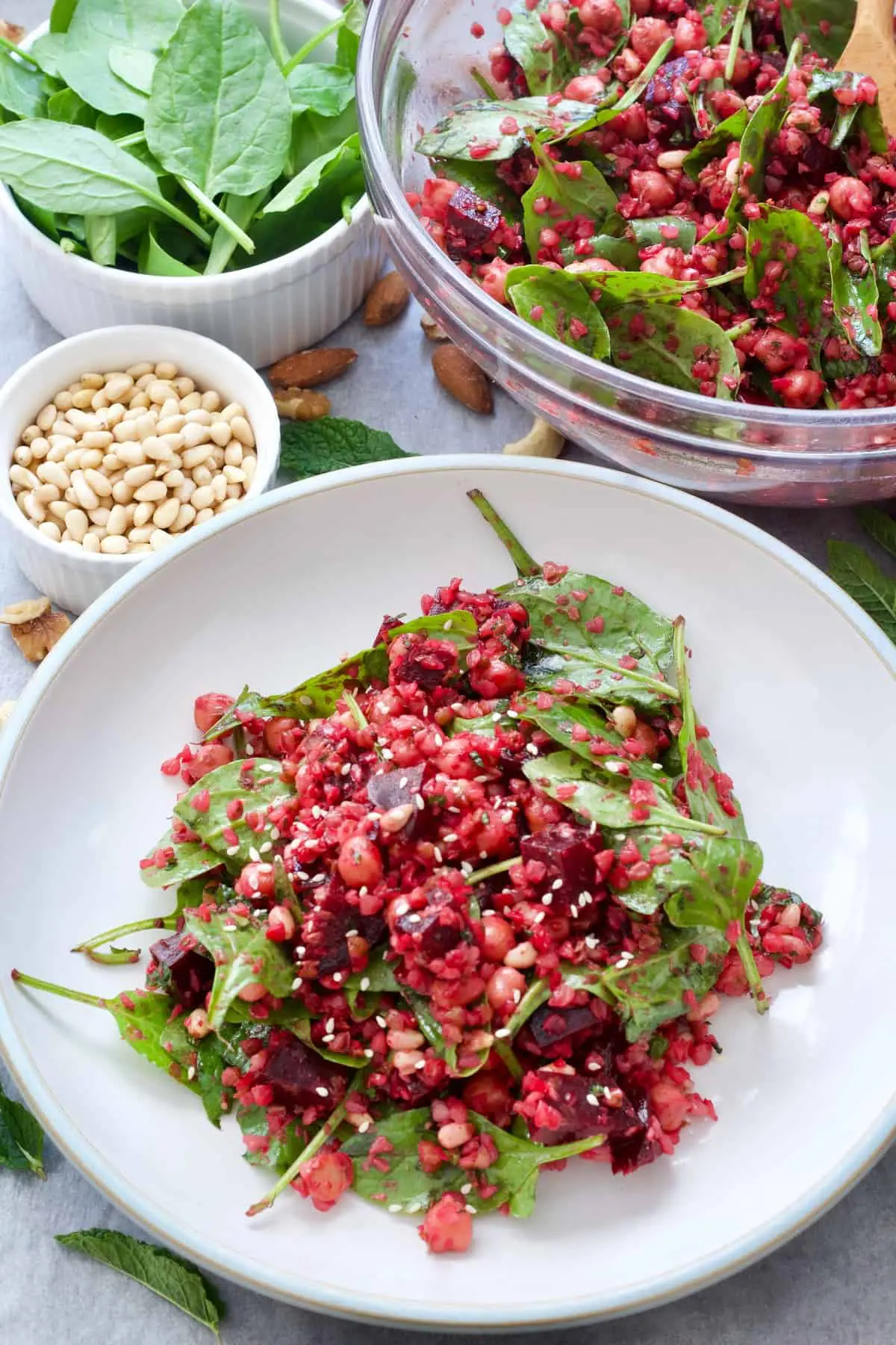 Beetroot Salad With Chickpeas