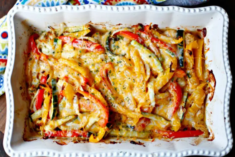 Chicken Fajita Casserole