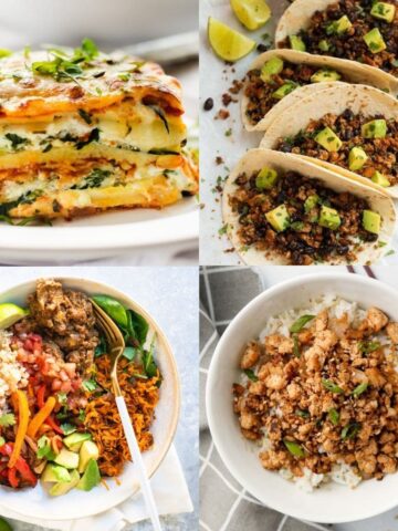 high protein vegetarian meals