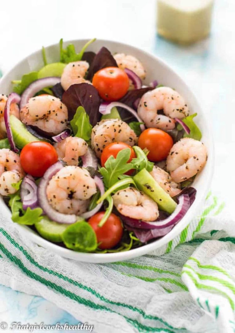 Low Carb Keto Shrimp Salad