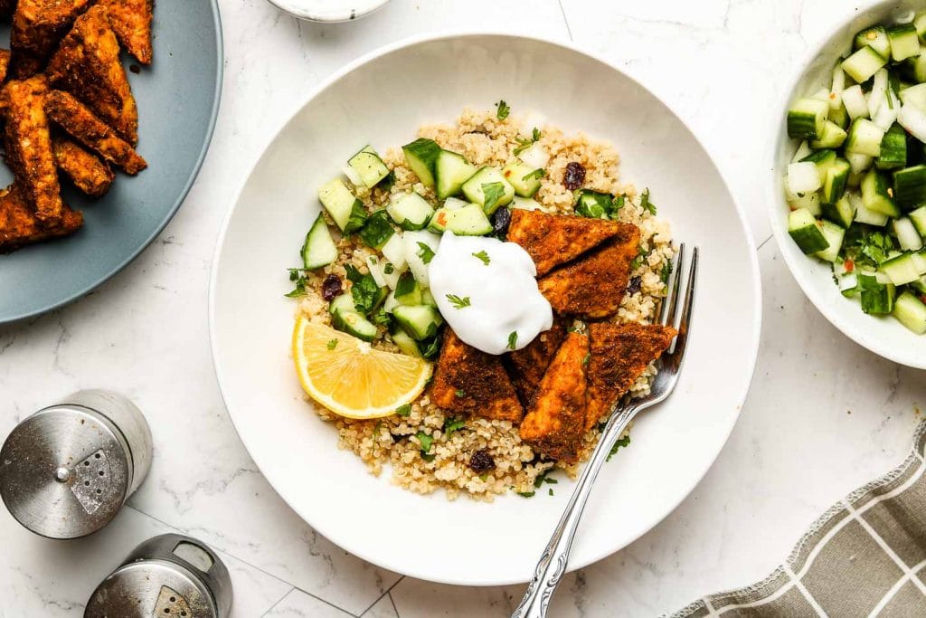 Tandoori Tempeh Bowls