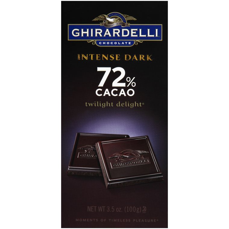 Ghirardelli Intense Dark Chocolate Bar 72% Cacao