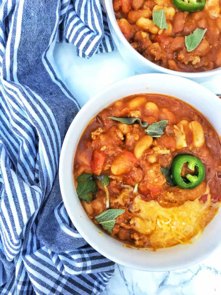 Pumpkin Chicken Chili