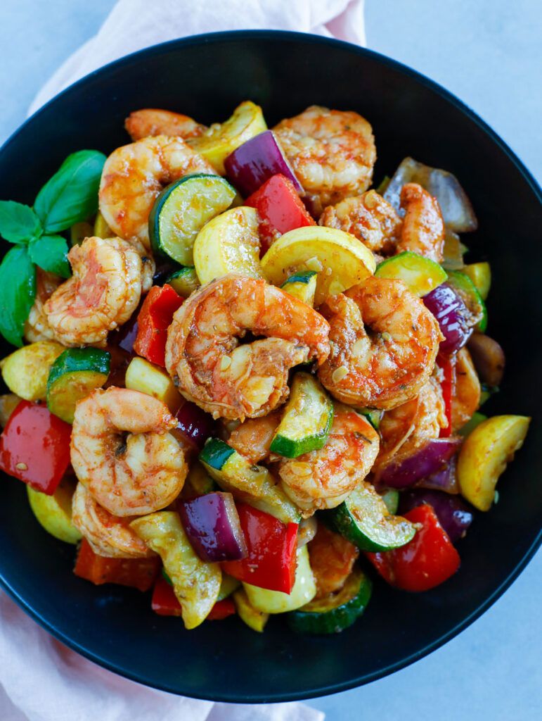 Shrimp & Vegetable Skillet