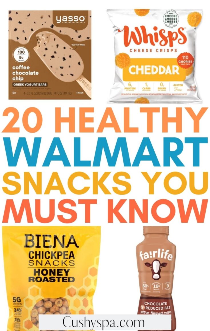 20 Healthy Walmart Snacks for On-The-Go - Cushy Spa