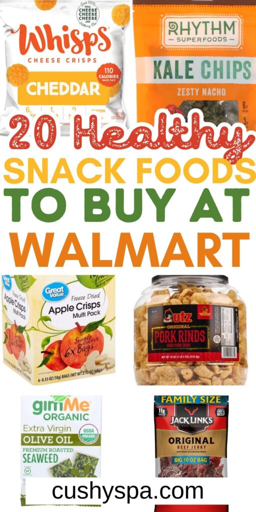 healthy walmart snacks