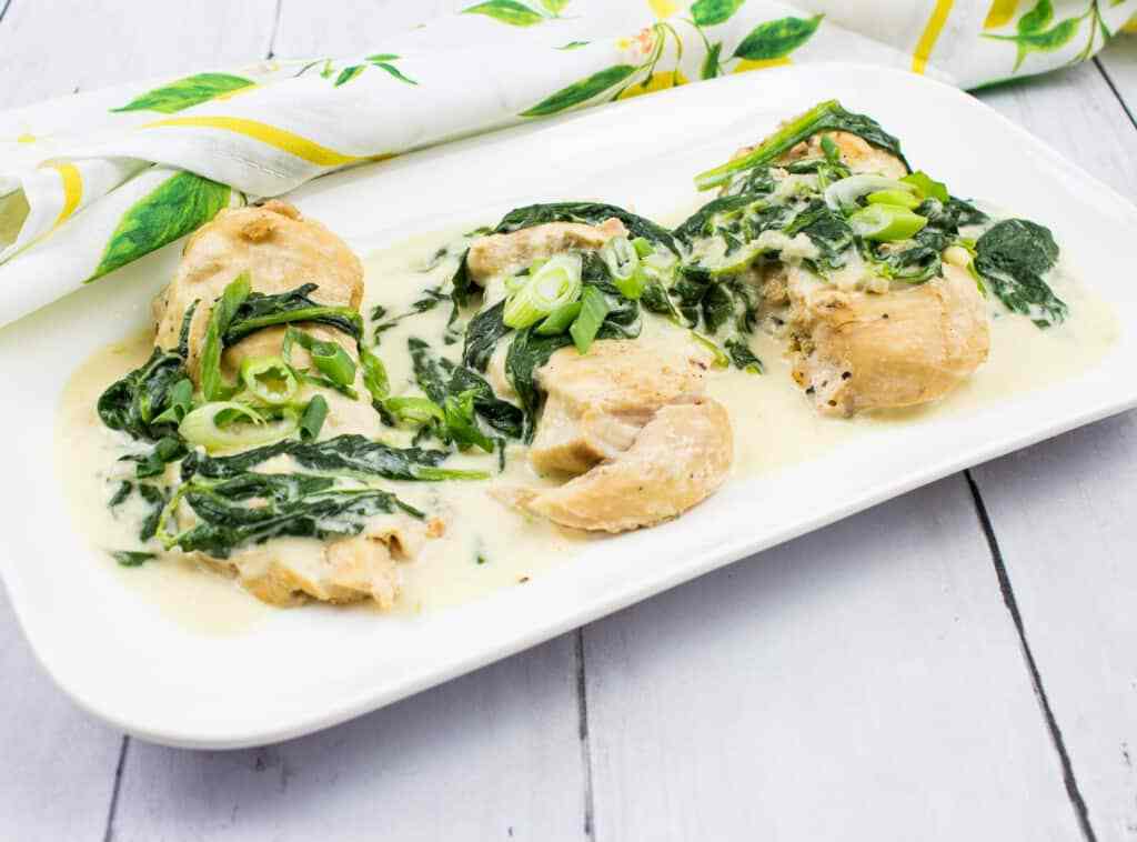 Keto Chicken Florentine