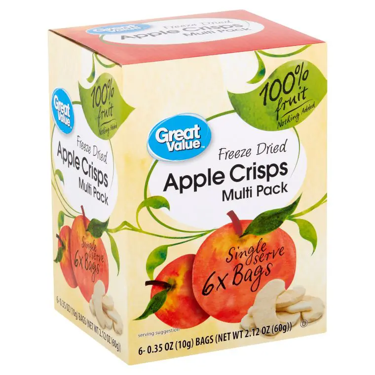 Great Value Freeze Dried Apple Crisps