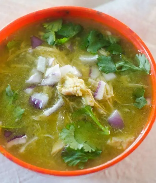 Instant Pot White Chicken Chili Verde