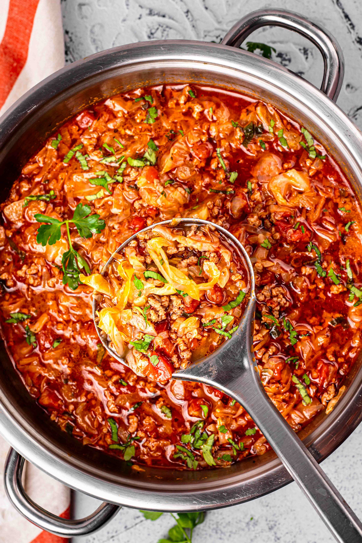 low carb cabbage soup