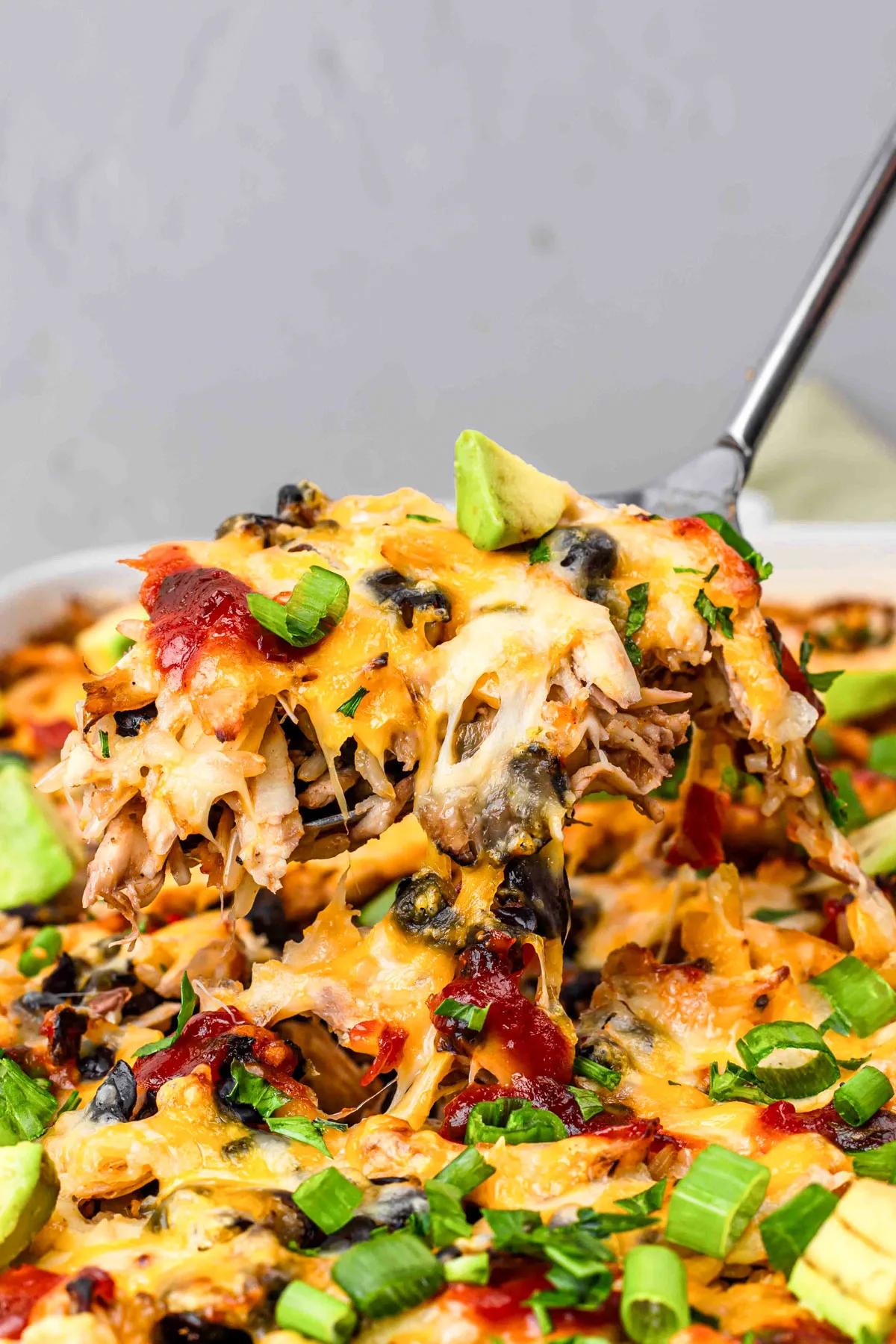 chicken burrito casserole