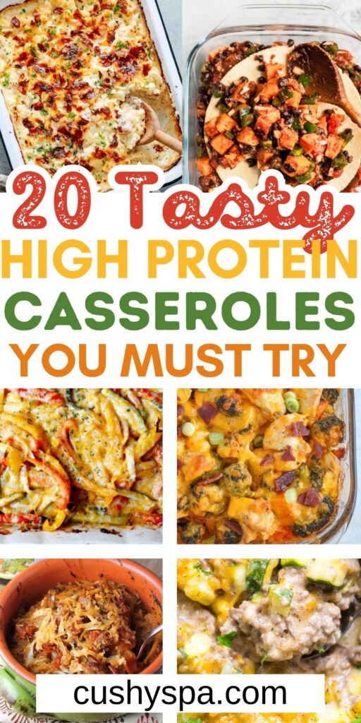 high protein casseroles
