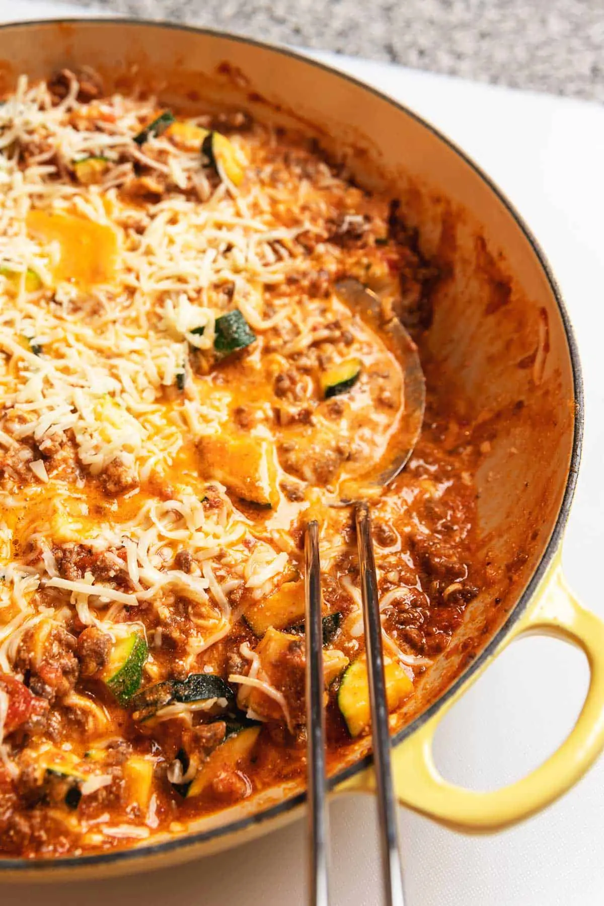 Zucchini Lasagna Skillet