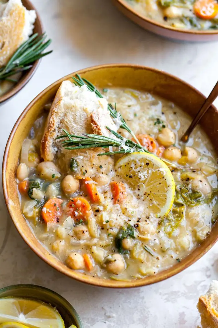 White Bean & Lemon Soup